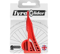 Tyre Glider - Levier de Pneu de vélo Original - Nouveau Design | Convient à Toutes Les largeurs de pneus | Outil de Pneu de vélo renforcé et breveté de qualité Professionnelle | pour gaucher