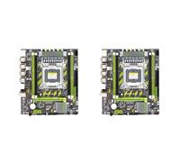 TYREE 2X Carte MèRe X79 LGA2011 DDR3 avec Prise en Charge de Huit CœUrs E5 2650 CPU PCI-E NVME M.2 pour Carte MèRe D'Ordinateur