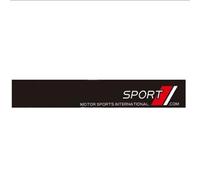TYREEDE Autocollant pour Pare-Brise, pour Renault Clio 2 3 4 5 Sport RS Line 2021-1998 Autocollant décoratif pour Pare-Brise Voiture Pare-Brise Bandes Pare-Soleil
