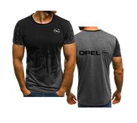 TYREEDE T-Shirt Manches Courtes, pour Opel Meriva B Vectra C Mokka Vêtements Léger Décontractés Décoration T-Shirt Doux Et Confortable,M-A