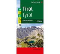 Tyrol - Edition trilingue allemand-anglais-français - Collectif - Freytag Et Brendt - Atlas / carte