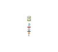TYROL-Jouet pour oiseaux échelle multicolore 23 cm