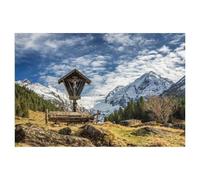 Tyrol - Le Pays dans Les Montagnes，Puzzle 1000 Pièces pour Adultes Se Détendre Assembler Jeu Jouets en Papier Cadeau pour Aîné（38x26cm）-AC55