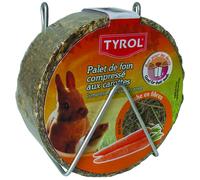 TYROL-Palet de foin compressé aux carottes pour Lapin Tyrol 240g