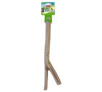 TYROL-Perchoir branche en bois taille L 30 cm