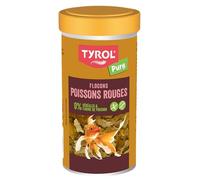 Tyrol Pure - Flocons Insectes pour Poisson d'Aquarium - Nourriture Complète à base d'Ingrédients de Qualité - 4 Types d'Insectes - 100Ml