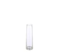 TYROL-Vase soliflore en verre transparent Edelman Xandra - diamètre 7 x H 23,5 cm