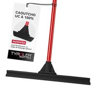 Tyroler Balai Raclette Sol Extérieur Terrasse | Tête de 45 cm 100% Caoutchouc | 4 Parties de 140 cm de Long | Idéal pour Toutes Les Surfaces | Raclettes Douche | Raclette Sol Professionnelle