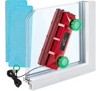 Tyroler The Glider D-4 Lave Vitre Magnétique Double Vitrage | 2-40mm d'Épaisseur - Nettoyeur Vitre Magnétique pour Fenêtres | Lave Vitre Aimanté Double Vitrage | Nettoyage Vitre Magnétique