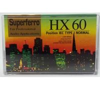 Tyrolis - Audio Cassette C 60 HX Superferro; 60 Minuten; Made in Austria; Low Noise; Leercassette; Audio - Leerkassetten