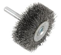 TYROLIT Brosses à tige ronde DxLxH-GExI 50x15x12,5-6x30 Pour acier, forme : 52RDW - (brosses à tige ronde), art. 890845 x25 morceau