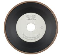 TYROLIT CNC Affûtage d'outils avec diamant à liant métallique pour l'affûtage à l'eau DxTxH 125x25x20 Pour carbure de tungstène, forme : 12V9, Art. 34056064 x1 morceau