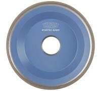 TYROLIT CNC Affûtage d'outils avec diamant à liant résinoïde pour l'affûtage à l'eau DxTxH 100x20x20 Pour carbure de tungstène, forme : 12V9, art. 532529 x1 morceau