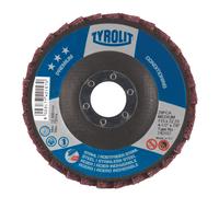 TYROLIT CONDITIONING DxH 125x22,23 Pour acier et inox, MOYENNE, Forme : 28PCA - version déportée (CONDITIONING), Art. 742153 x5 morceau