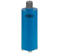 TYROLIT Couronnes de forage à sec DxTxY/AUFN 142x280x11/4' DDL-HH | en technologie TGD, forme : HOHLT, art. 34482431 x1 morceau