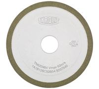 TYROLIT Diamant à liant de résine synthétique pour travail à sec DxTxH 100x10x20 Pour carbure de tungstène, forme : 1A1, Art. 640978 x1 morceau