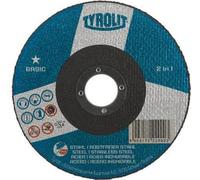 TYROLIT Disque à tronçonner Basic* 2 en 1, Ø du disque : 230 mm