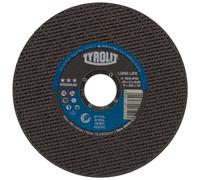 TYROLIT Disques à tronçonner DxTxH 115x1,0x22,23 Disques à tronçonner super minces LONGLIFE pour acier, Forme : 41 - version droite, Art. 34332576 x25 morceau