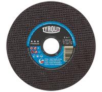 TYROLIT Disques à tronçonner DxTxH 115x1,6x22,23 Disques à tronçonner super minces pour l'acier et l'acier inoxydable, forme : 41 - version droite, Art. 34332793 x25 morceau