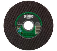 TYROLIT Disques à tronçonner DxTxH 125x1,0x22,23 Pour les métaux non ferreux et la pierre, Forme : 41 - modèle droit, Art. 34332828 x25 morceau