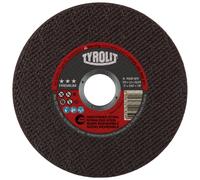 TYROLIT Disques à tronçonner DxTxH 125x2,5x22,23 Pour acier inoxydable, forme : 41 - version droite, Art. 41493 x25 morceau