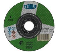 TYROLIT Disques à tronçonner DxTxH 230x3,0x22,23 Pour la pierre, Forme : 41 - modèle droit, Art. 223019 x25 morceau