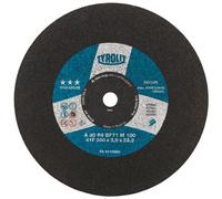 TYROLIT Disques à tronçonner DxTxH 350x2,5x25,4 Pour acier, forme : 41 - version droite, Art. 779428 x10 morceau