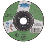 TYROLIT Disques à tronçonner DxUxH 125x2,5x22,23 Pour la pierre, forme : 42 - version déportée, art. 367787 x25 morceau