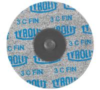 TYROLIT Disques compacts comprimés QUICK CHANGE DISC Dimension 76xR Utilisation universelle, 2 C FEIN, Forme : QDISC, art. 34190137 x10 morceau