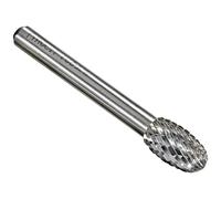 TYROLIT Fraise en carbure DxT-SxL 12x22-6x67 Pour la fonte, l'acier et l'acier inoxydable, Forme : 52TRE - Goutte, Art. 768929 x1 morceau