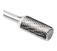 TYROLIT Fraise en carbure DxT-SxL 12x25-6x70 Pour fonte, acier et acier inoxydable, Forme : 52ZYA-R - Cylindre avec rayon d'angle, Art. 20587 x1 morceau