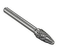 TYROLIT Fraise en carbure DxT-SxL 6x16-6x50 Pour fonte, acier et acier inoxydable, Forme : 52RBF - Arbre, Art. 768841 x1 morceau
