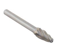 TYROLIT Fraises en carbure DxT-SxL 12x25-6x70 Pour métaux non ferreux, Forme : 52RBF - Arbre, Art. 768848 x1 morceau