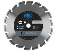 TYROLIT Lame de scie à sol | Asphalte DxPxH 450x3,6x25,4 FSA, Form : C7SW, art. 574846 x1 morceau