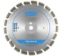 TYROLIT Lame de scie à sol | Asphalte DxT/ExH 450x5/3,5x35 FSL-A, Forme : C7SW, art. 621163 x1 morceau