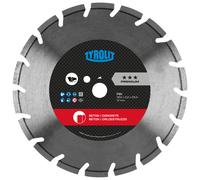 TYROLIT Lame de scie à sol | Béton ancien DxTxH 350x3,2x25,4 FSC, form : C7W, art. 574854 x1 morceau