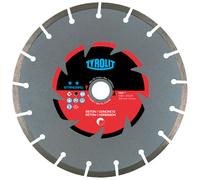 TYROLIT Lames de scie pour coupe à sec DxTxH 230x2,6x22,23 DCC, form : C3, art. 34500113 (ancien art. 474780) x1 morceau