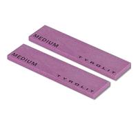 Tyrolit Life Lot de 2 limes en céramique MEDIUM pour bords remarquables du ski et du snowboard - Aiguiseur de bord en céramique de qualité supérieure pour un ponçage sans bavures et sans niveau