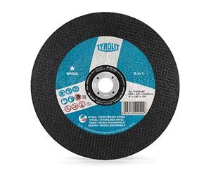 TYROLIT Lot de 25 disques à tronçonner 2 en 1 pour acier inoxydable 230 x 3,0 x 22,23 mm