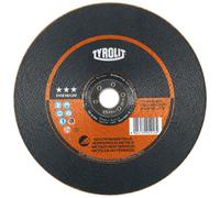 TYROLIT Meule à ébarber DxUxH 115x7x22,23 Pour les métaux non ferreux, forme : 27 - version déportée, Art. 5295 x10 morceau