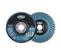 TYROLIT Meule à ébarber RONDELLER® D125xép. mm granulation 60 ( 4000845224 )