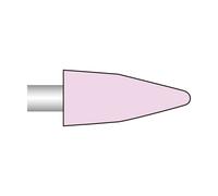 TYROLIT Meules sur tige en céramique DxT-SxL 10x20-3x30 Pour acier, forme : 52B - (meule sur tige), art. 174 x25 morceau