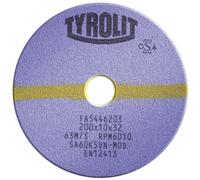 TYROLIT Outils d'affûtage pour automates d'affûtage de scie DxTxH 150x2,5x32 Pour scies circulaires et scies à ruban et scies alternatives stellitées, Forme : 1, Art. 123688 x10 morceau