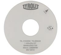 TYROLIT Rectification cylindrique extérieure Céramique conventionnelle DxPxH 300x40x76,2 Pour aciers non alliés et faiblement alliés, Forme : 1, Art. 690785 x1 morceau
