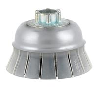 TYROLIT SHIELD brosses boisseau DxLxGE 80x25xM14-2 Pour acier, forme : 6TDZ - (brosse boisseau), art. 34023823 x1 morceau