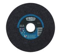 Disques à tronçonner Premium 2 en 1 moyeu plat - coupe acier/inox - 125 mm TYROLIT