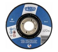 TYROLIT TYROLIT Disque d'ébarbage Basic*“2 en 1”, ⌀ disque x largeur de disque : 125 x 6 mm Quantité:1