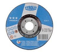 TYROLIT TYROLIT Disque d'ébarbage PREMIUM***«2 en 1», ⌀ disque x largeur de disque : 230 x 4 mm Quantité:1