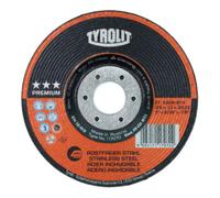 TYROLIT TYROLIT Disque d'ébarbage PREMIUM***, ⌀ disque x largeur de disque : 115 x 7 mm, 560300 115X7 Quantité:1