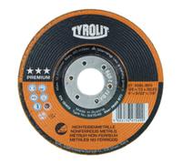 TYROLIT TYROLIT Disque d'ébarbage PREMIUM***, ⌀ disque x largeur de disque : 115 x 7 mm, 560405 115X7 Quantité:1